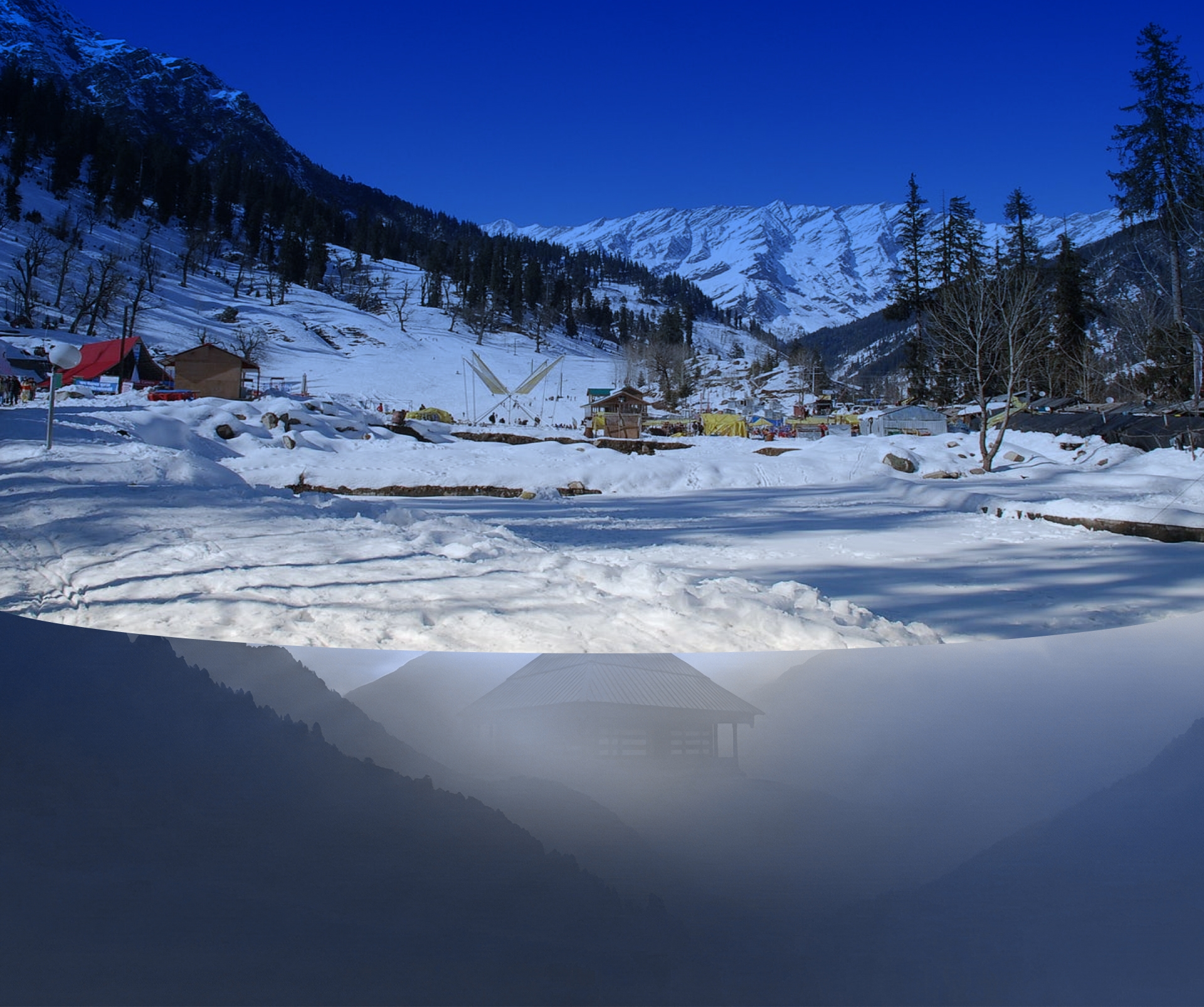 Contact Himalayas Background