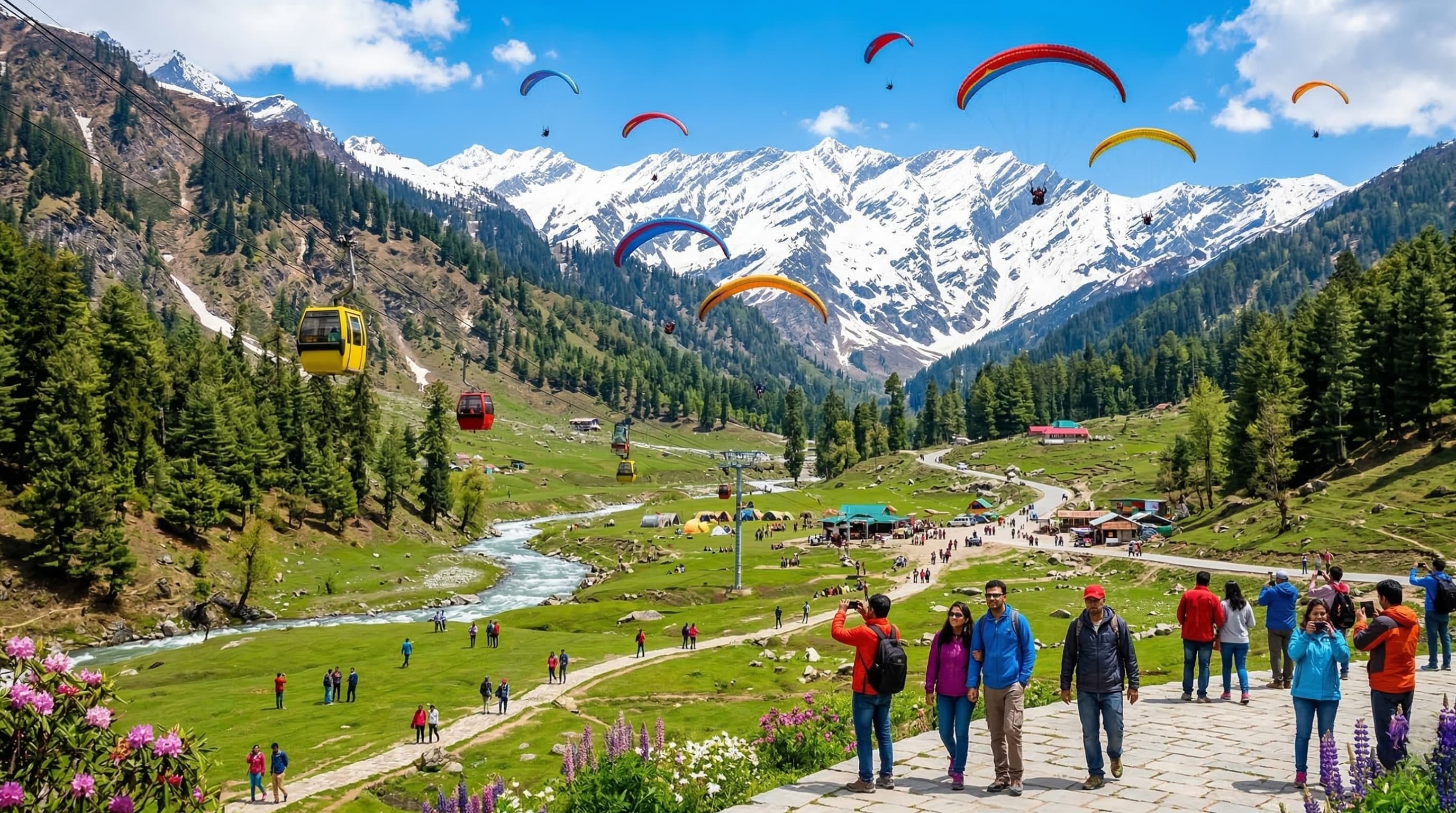 Shimla to Manali via Kullu